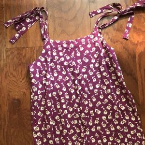 NWT Floral Jumpsuit